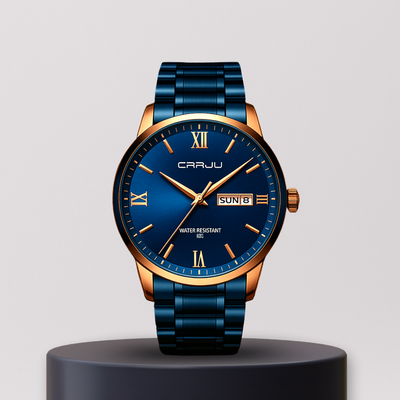 Imperial Azure | Men’s Elegant Quartz Watch