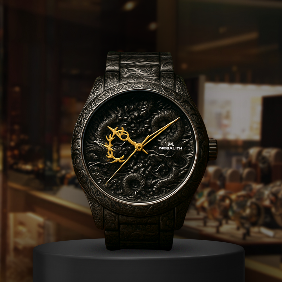 Shadow Dragon | Mechanical Skeleton Watch