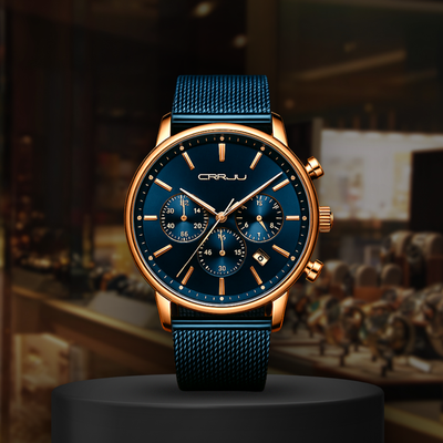 ChronoMesh Royale | Exquisite Chronograph Watch