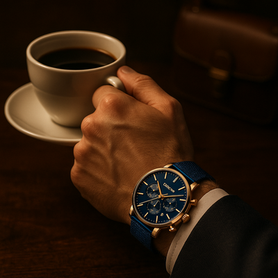 ChronoMesh Royale | Exquisite Chronograph Watch