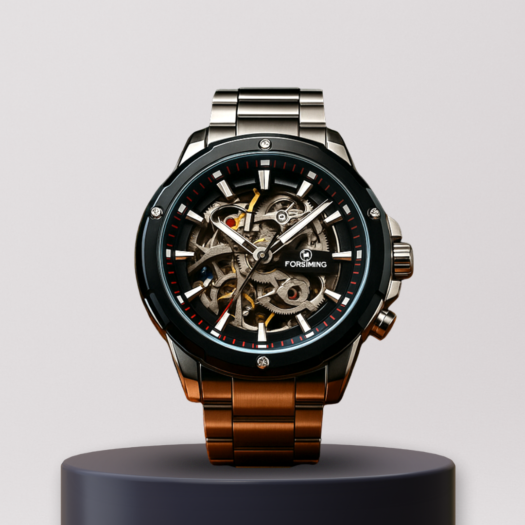 Titan Veins | Hollow Skeleton Quartz Watch