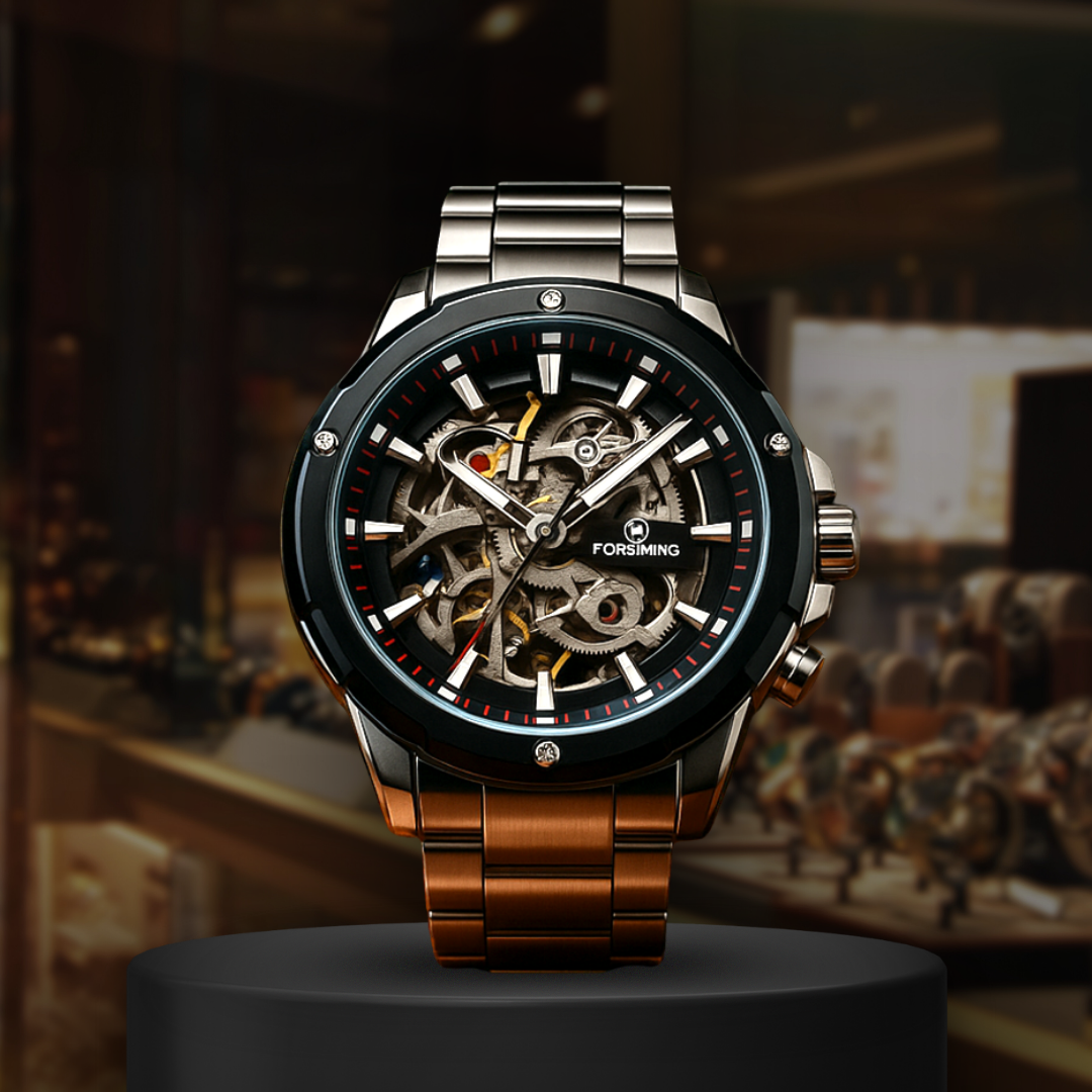 Titan Veins | Hollow Skeleton Quartz Watch
