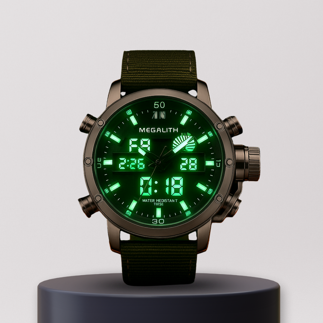 Night Vision | Tactical Military Chronograph Watch