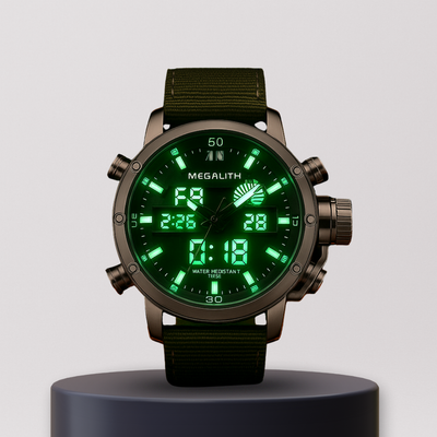 Night Vision | Tactical Military Chronograph Watch