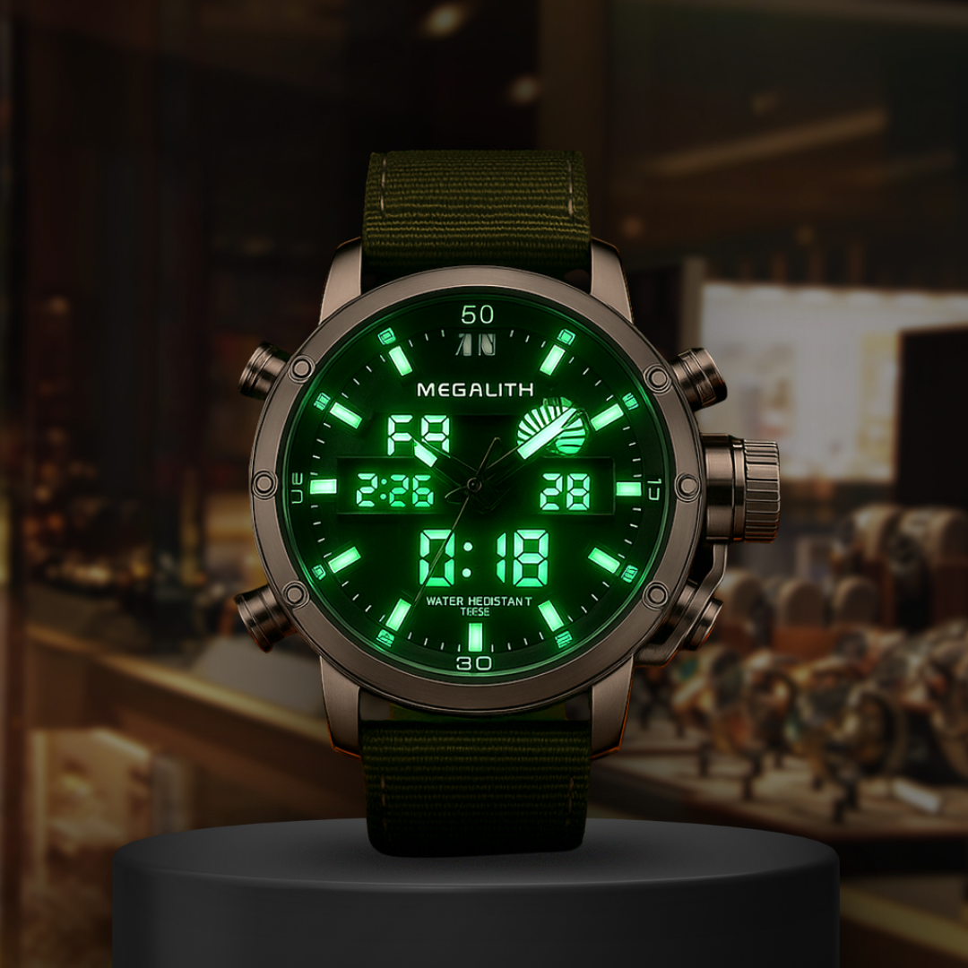 Night Vision | Tactical Military Chronograph Watch