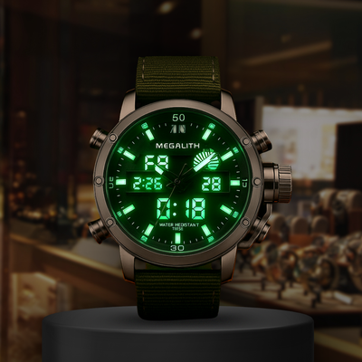 Night Vision | Tactical Military Chronograph Watch