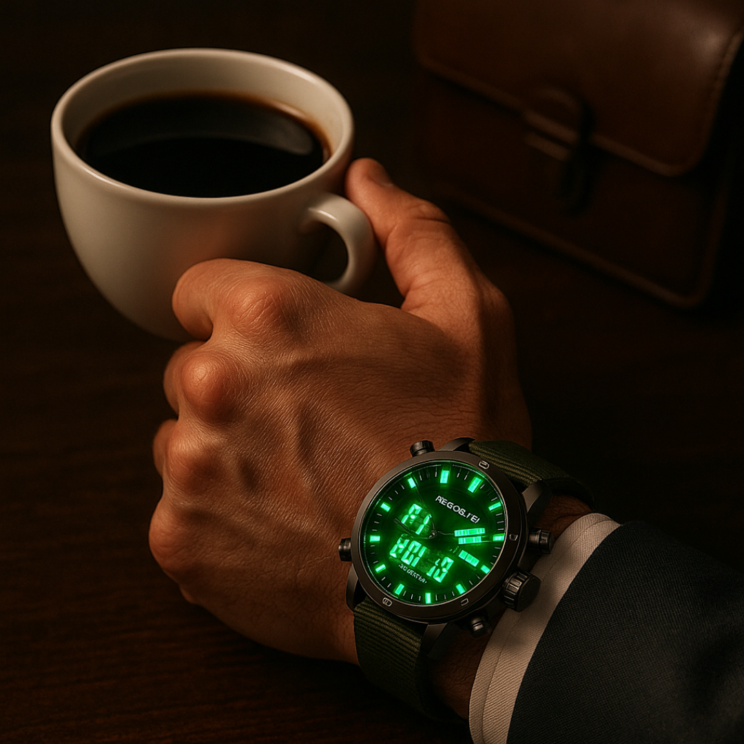 Night Vision | Tactical Military Chronograph Watch