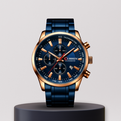 Azure ChronoDrive | Sleek Chronograph Watch