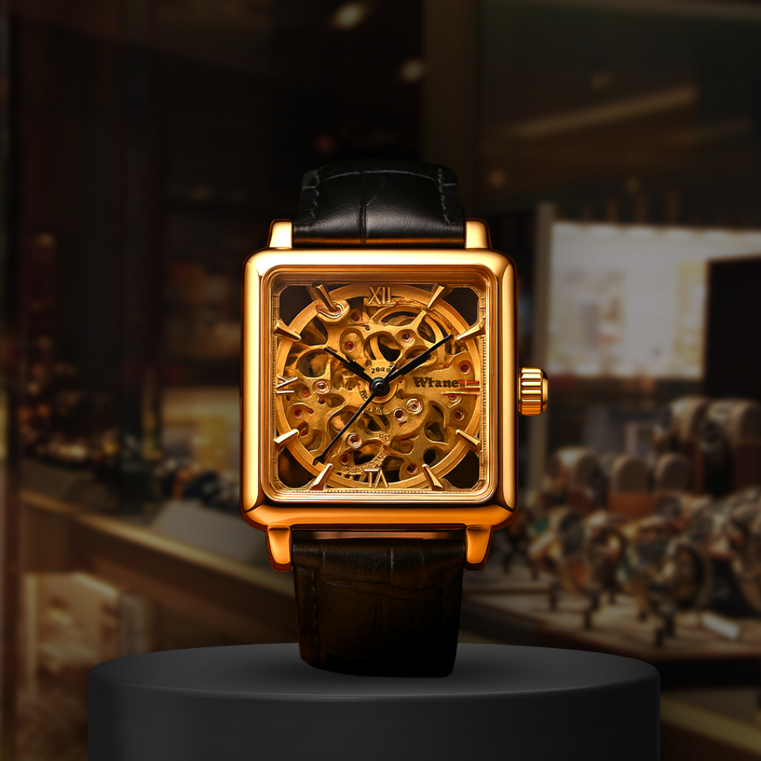 Aureus Square | Open-Heart Mechanical Watch