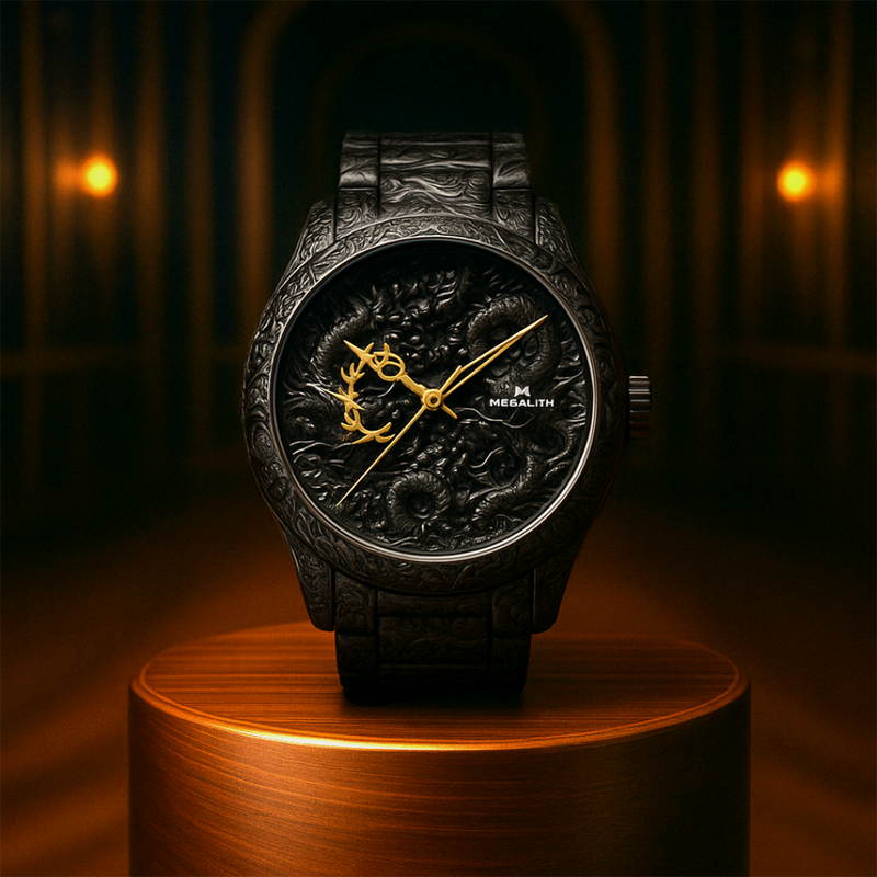 Shadow Dragon | Mechanical Skeleton Watch