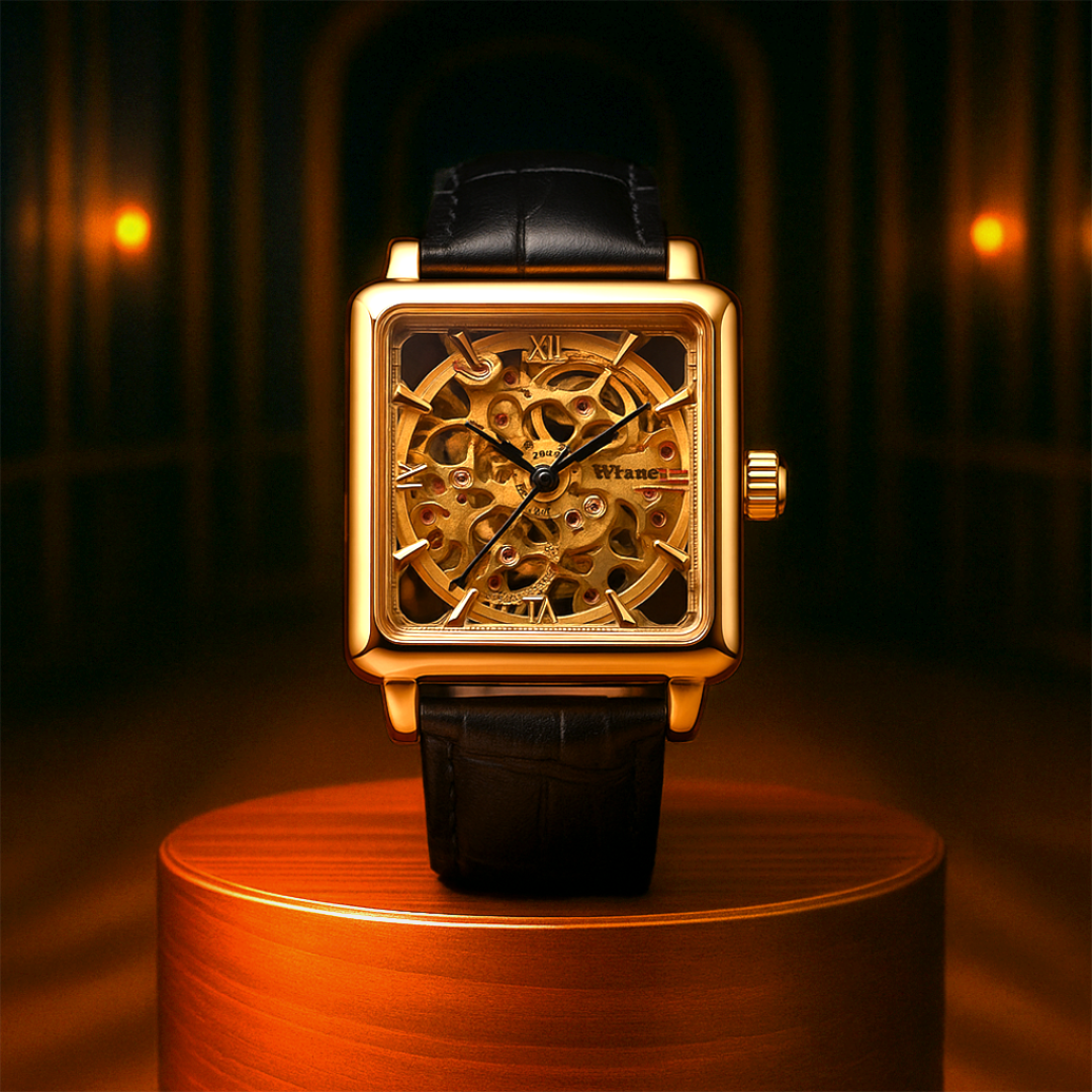 Aureus Square | Open-Heart Mechanical Watch