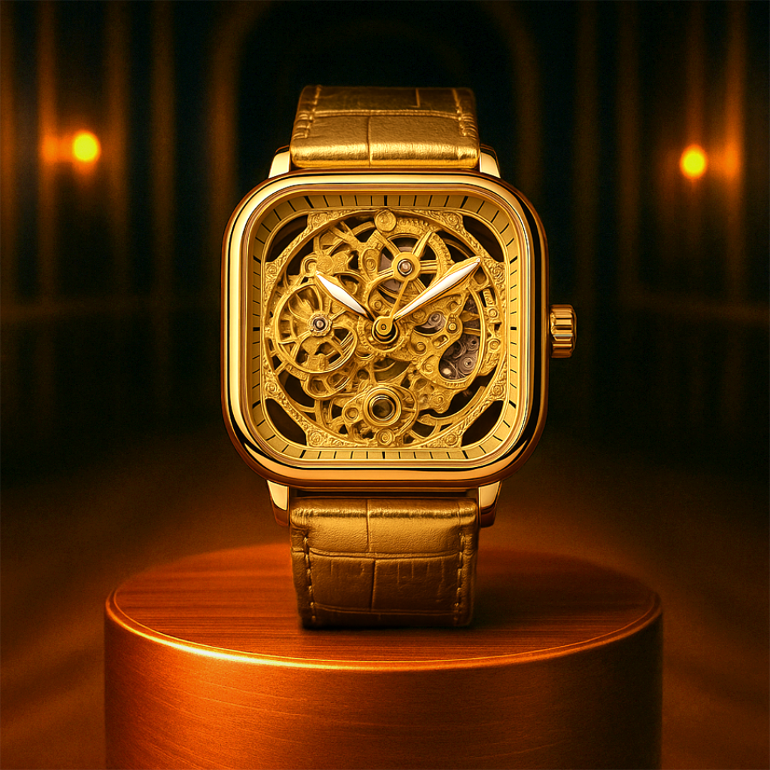 Aurum Skeleton | Mechanical Skeleton Watch