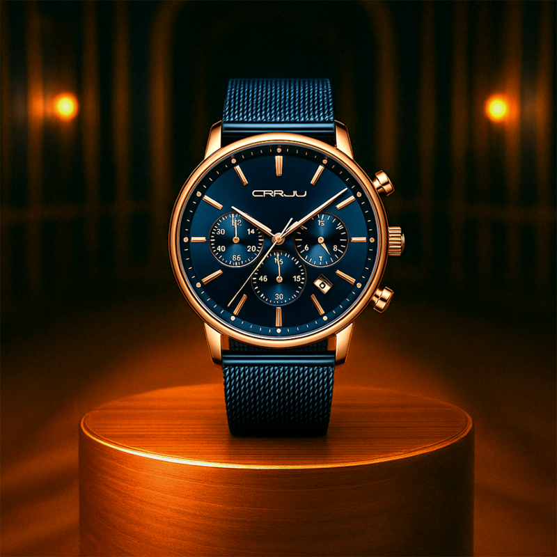 ChronoMesh Royale | Exquisite Chronograph Watch