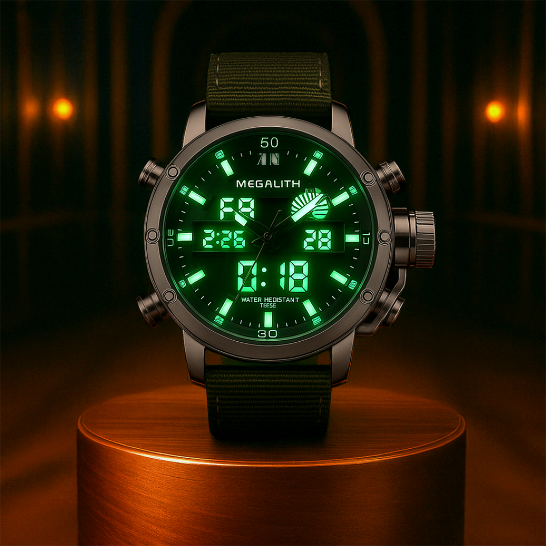 Night Vision | Tactical Military Chronograph Watch