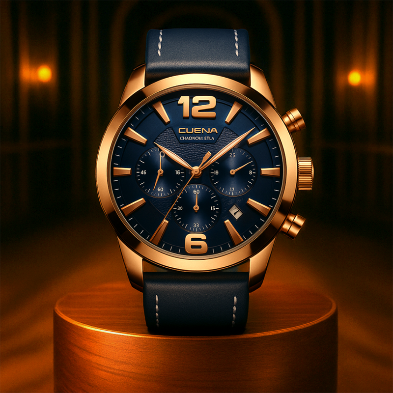 Titan Brass | Modern Stainless Steel Quartz Watch