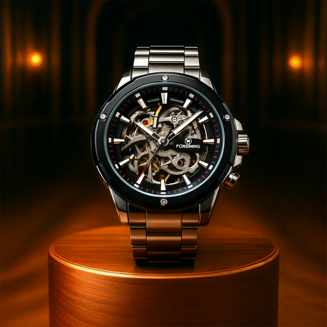 Titan Veins | Hollow Skeleton Quartz Watch